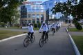 Ростовская АЭС: участники первого экологического велоквеста преодолели более 25 километров, проверили радиационный фон и навели порядок в местах отдыха волгодонцев