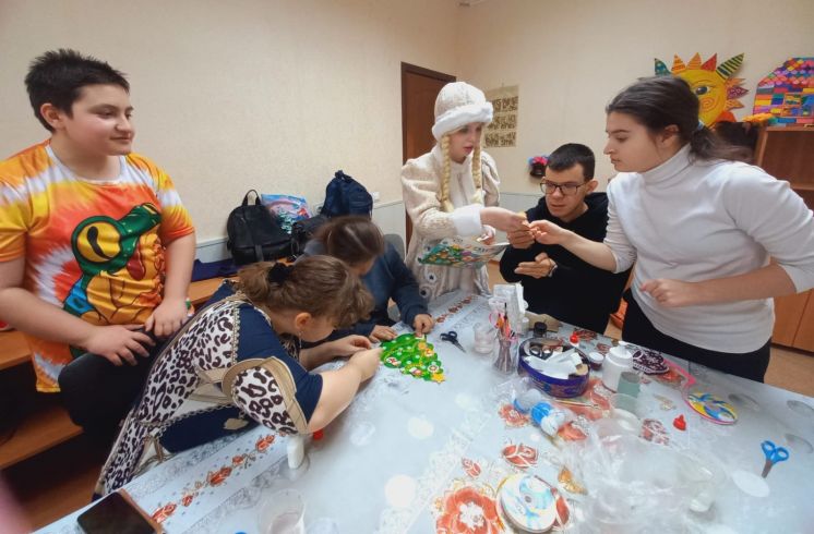 В Центре культурного развития «Берегиня» состоялась благотворительная новогодняя акция