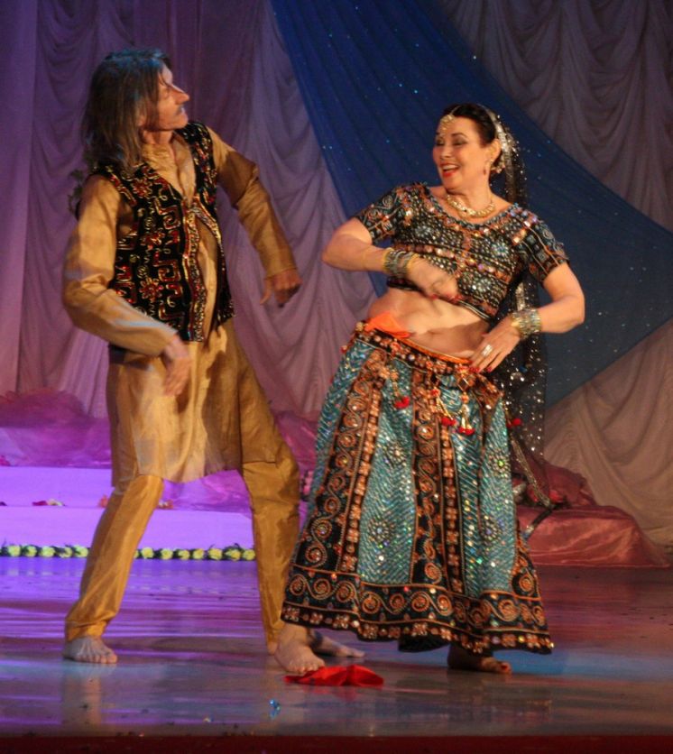 В ДК «Октябрь» прошел вечер индийских и восточных танцев
