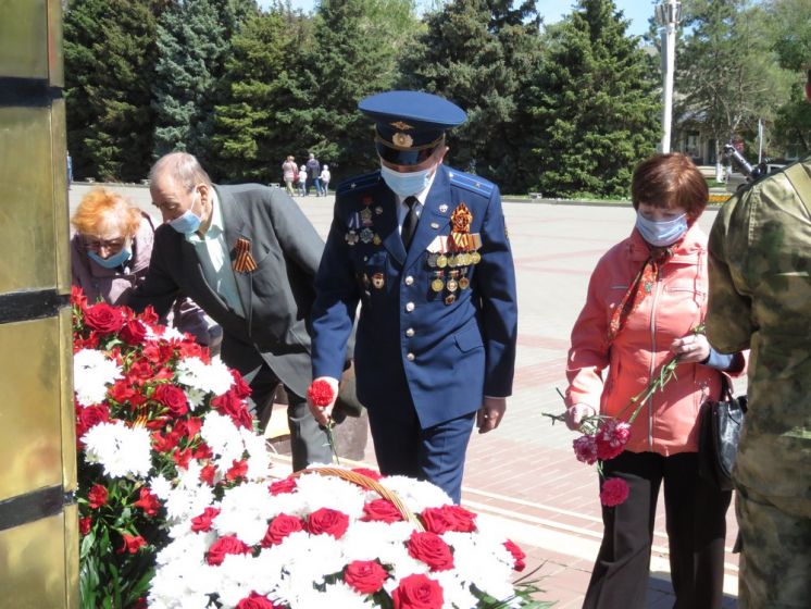 В преддверии Дня Победы в Волгодонске прошел митинг «Живая память поколений»