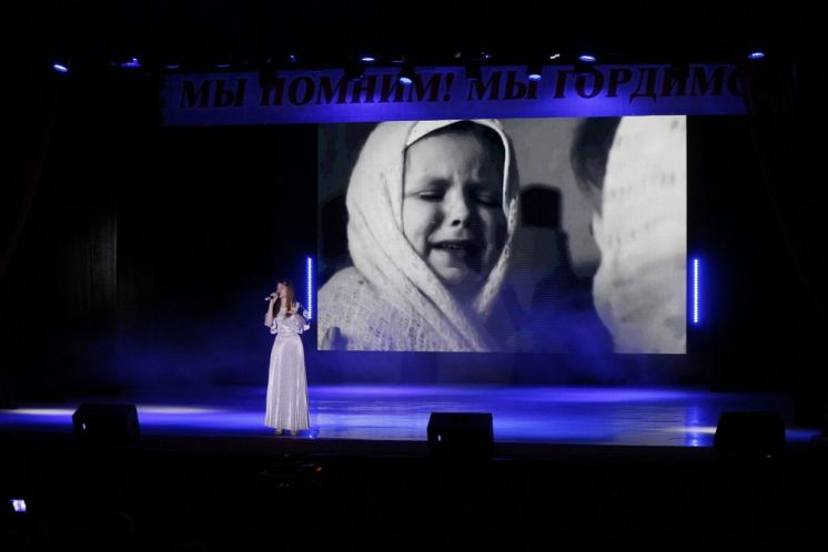 Во Дворце культуры «Октябрь» состоялся патриотический концерт «Память поколений»