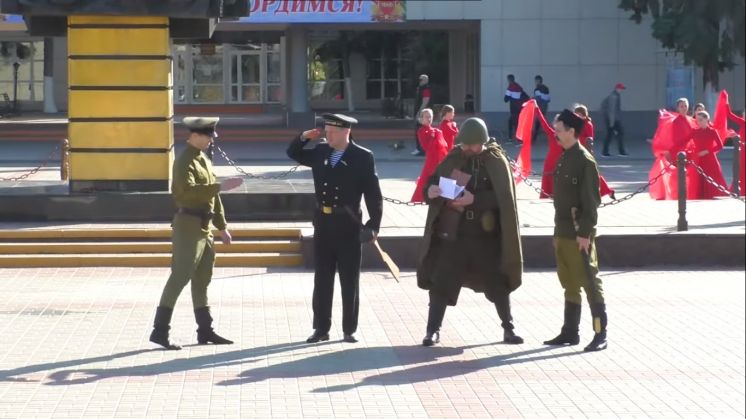 Наследники Победы Волгодонска подготовили театрализованный митинг «Живая память поколений»